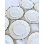 assiettes-a-dessert-anciennes-porcelaine-fine-blanc-et-or-pans-coupes-art-de-la-table-fin-19e-siecle-brocante-antiquaire-france