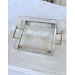 vide-poches-art-deco-20e-siecle-style-moderne-verre-plateau-en-metal-brocante-antiquaire
