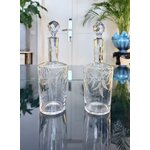 burettes-en-cristal-grave-huile-vinaigre-condiments-art-de-la-table-antiquaire-vaisselle-seconde-main-brocante