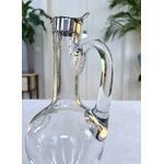 aiguiere-en-cristal-grave-initiales-monogrammes-bouchon-metal-argente-vaisselle-art-de-la-table-19e-siecle-antiquaire-brocante