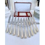 couteaux-vintage-metal-argente-lame-inox-coffret-menagere-brocante-antiquaire-france