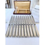 couteaux-art-deco-manche-metal-argente-lames-inox-menagere-moderne-20e-siecle-brocante-antiquaire