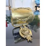 derouleur-papier-toilette-vintage-style-rocaille-salle-de-bain-vintage-1970-antiquites-brocante