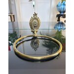 porte-serviette-vintage-en-laiton-style-classique-rocaille-decoration-salle-de-bain-douche-brocante-antiquites-20e-siecle