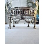 rince-doigts-support-metal-argente-coupelle-en-cristal-art-de-la-table-vaisselle-ancienne-france-antiquaire-brocante