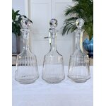 carafes-anciennes-verre-bouchon-cristal-eau-vin-art-de-la-table-brocante-antiquaire-france