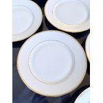 service-d-assiettes-plates-en-porcelaine-blanche-filets-or-dore-vaisselle-vintage-brocante-antiquites