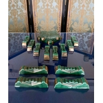ensemble-de-table-art-deco-vert-et-or