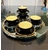 tasses-a-the-porcelaine-noire-jaune-filets-dores-tasse-sous-tasse-brocante-en-ligne