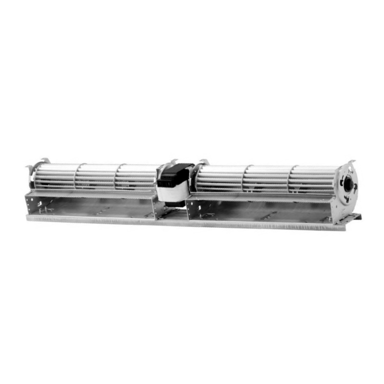 VENTILATEUR TANGENCIEL pour poêle à granulé pellet 60/270