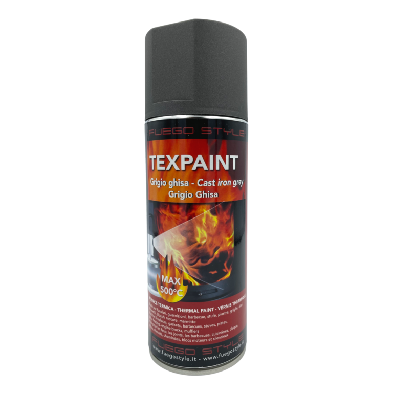 PEINTURE THERMIQUE GRISE haute température jusqu\'à 500°C - 400ml