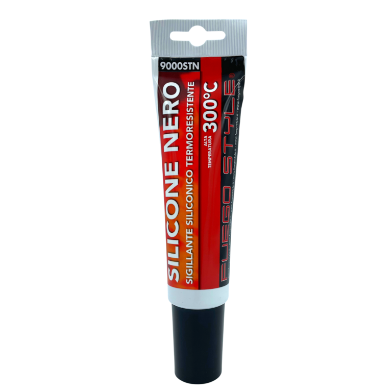 SILICONE COLLE NOIR HAUTE TEMPERATURE 300°C - tube de 150ml