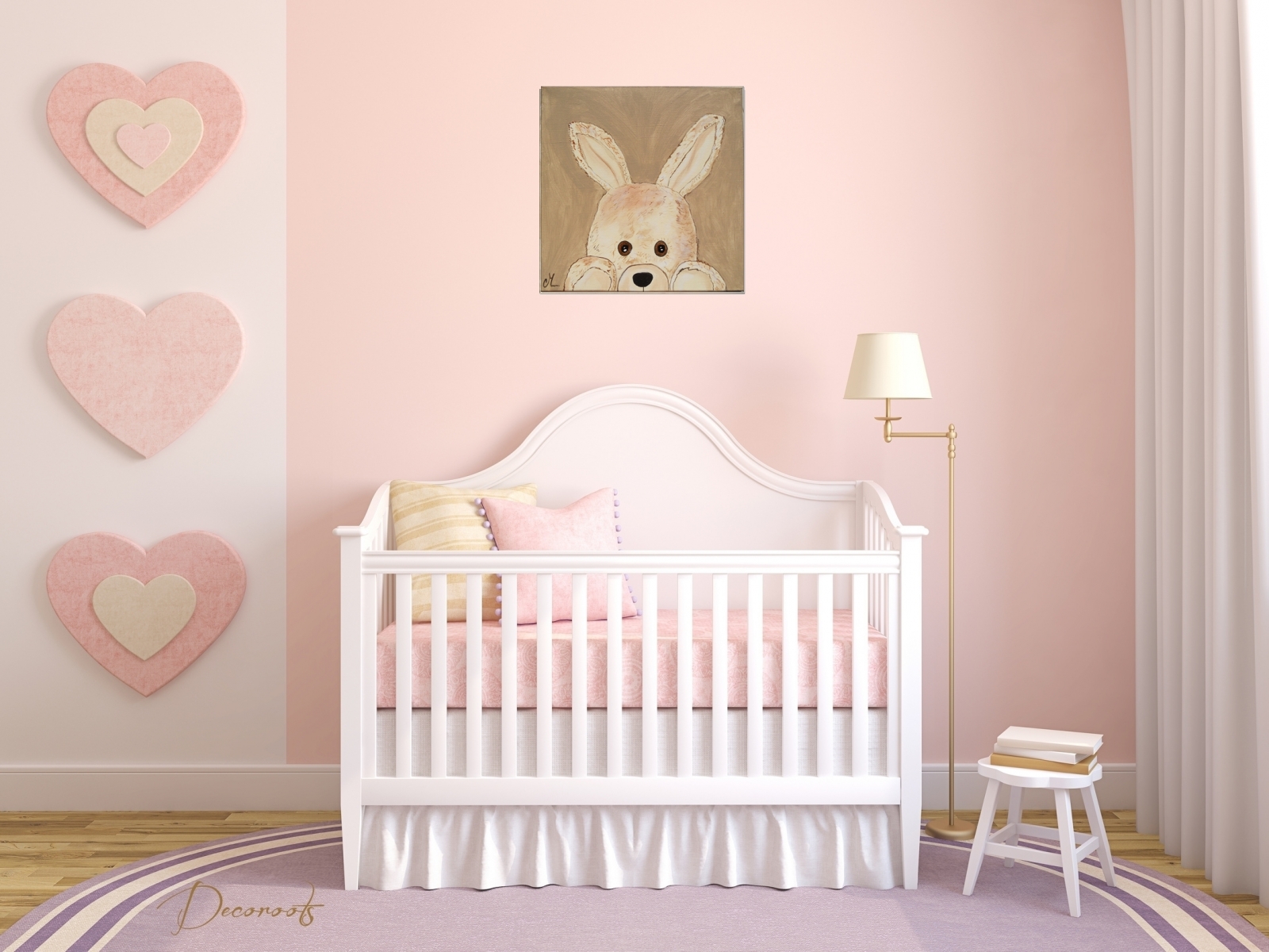 Tableau Lapin Chambre Bébé