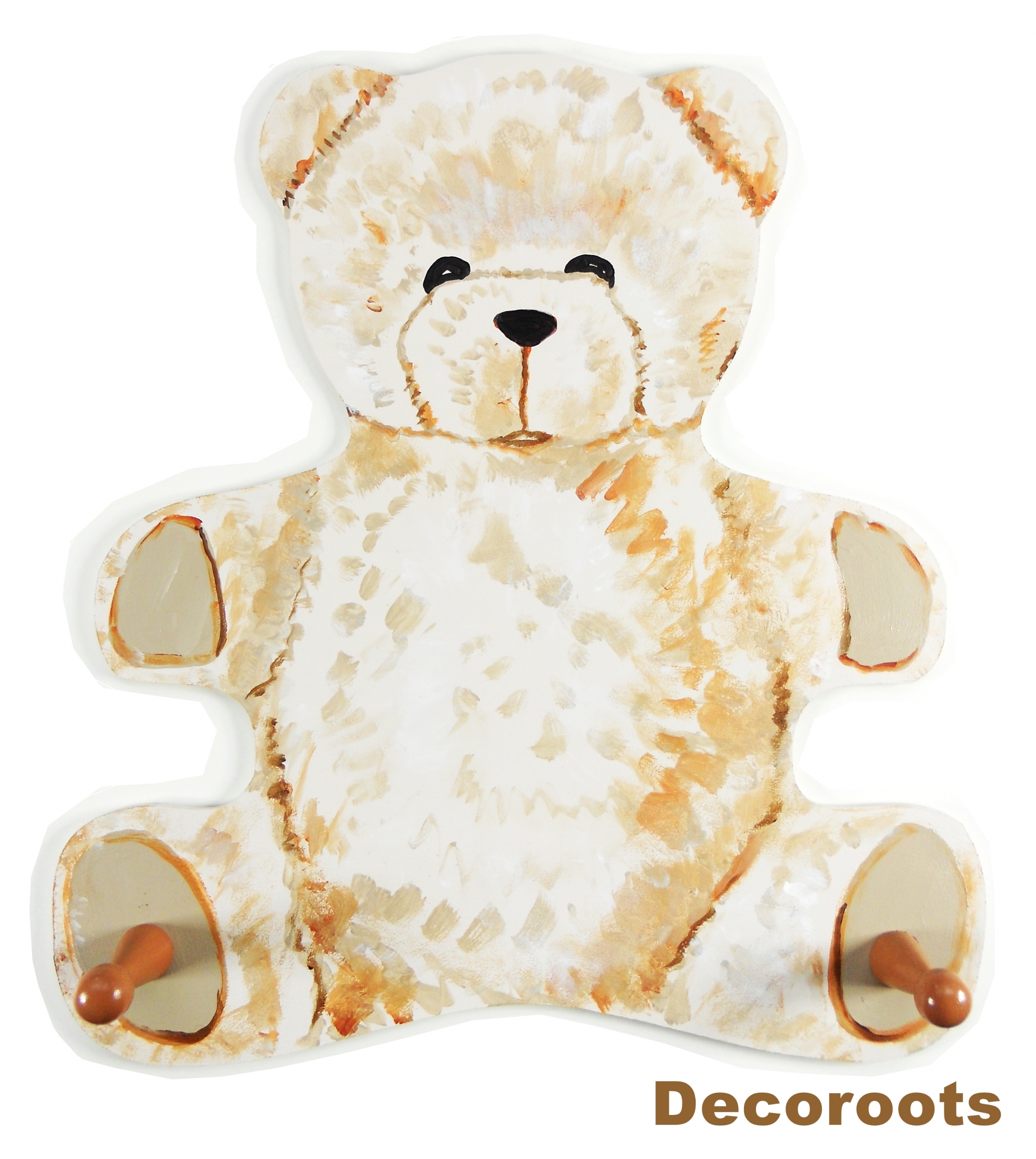 Porte Manteau Ours Beige Enfant Bebe Objet Decoratif Enfant Bebe Decoroots