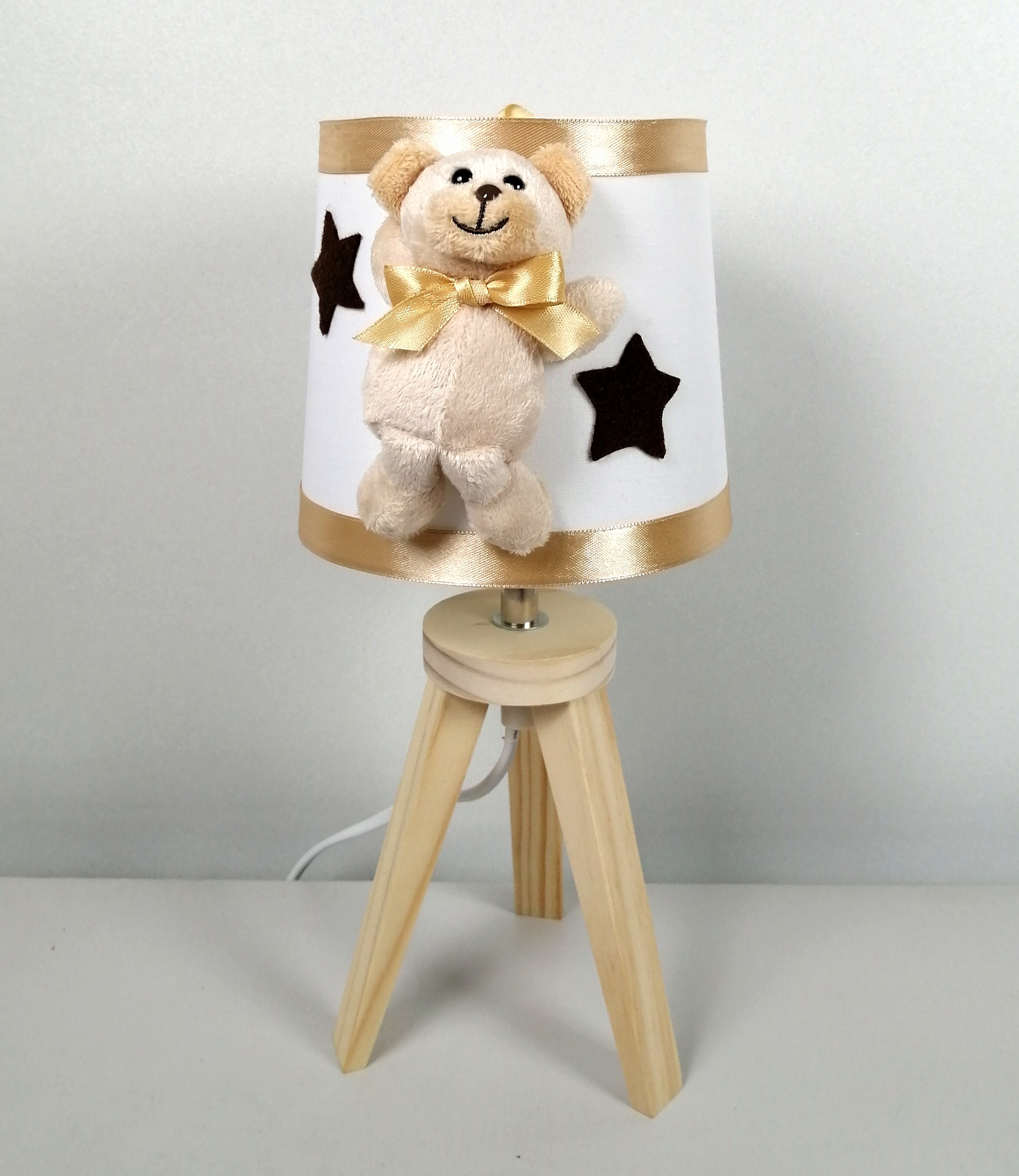 Lampe de chevet enfant bébé ours tominette. - Enfant bébé/Luminaire enfant  bébé - decoroots