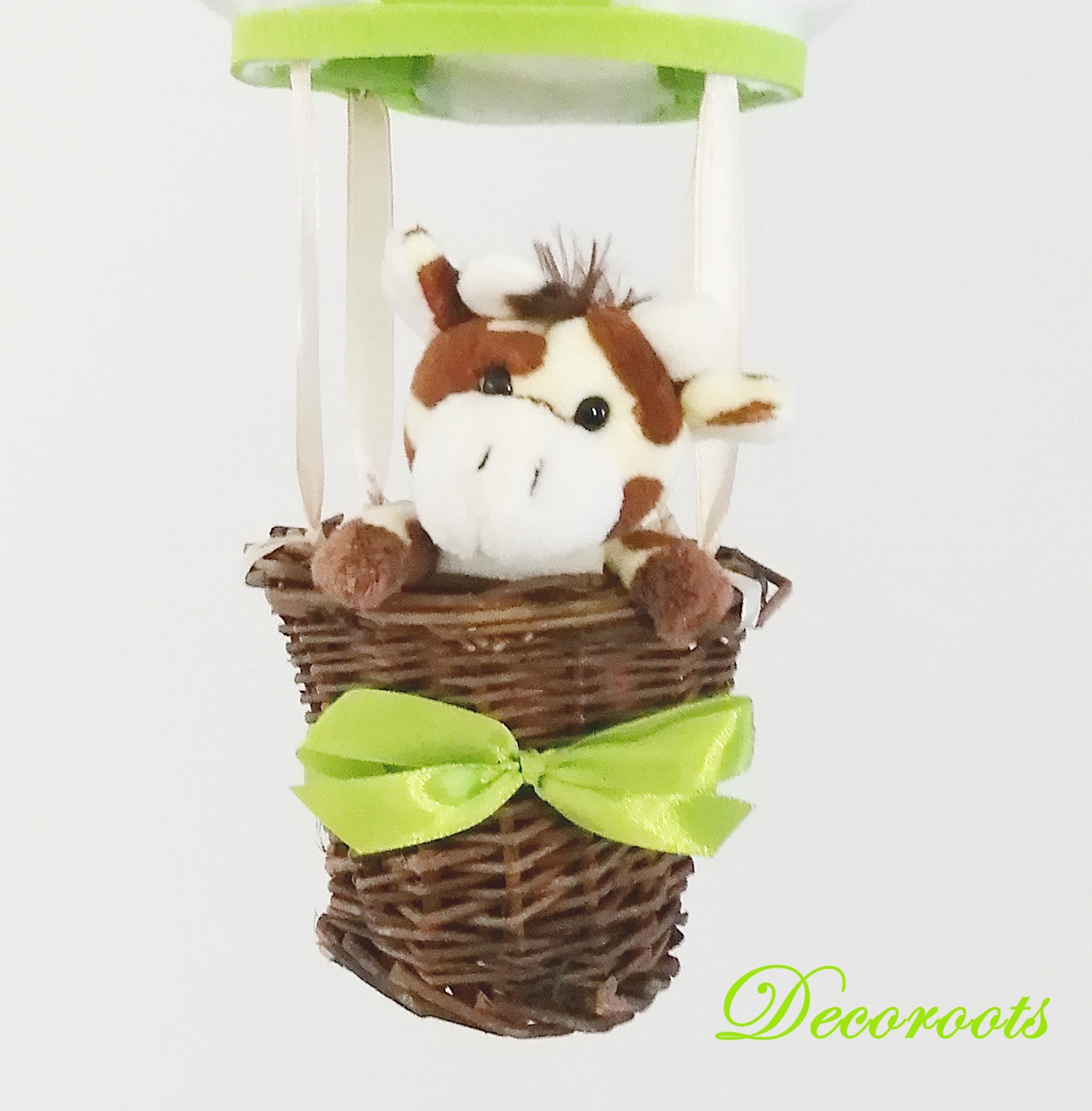 montgolfiere-decorative-jungle-safari-girafe-enfant-bebe-suspension-mobile-vert anis-beige-mixte-chambre-artisanal-ecru