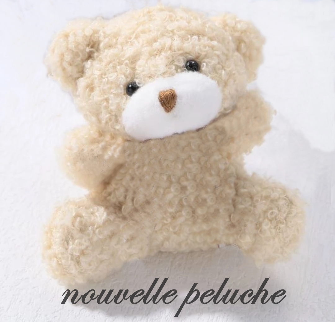 nouvelle peluche