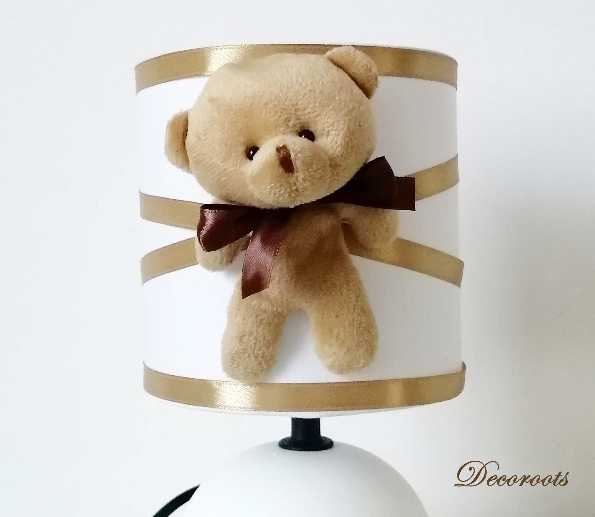 lampe-chevet-enfant-bebe-ours-beige-chocolat-noisette-mixte-peluche-decoration