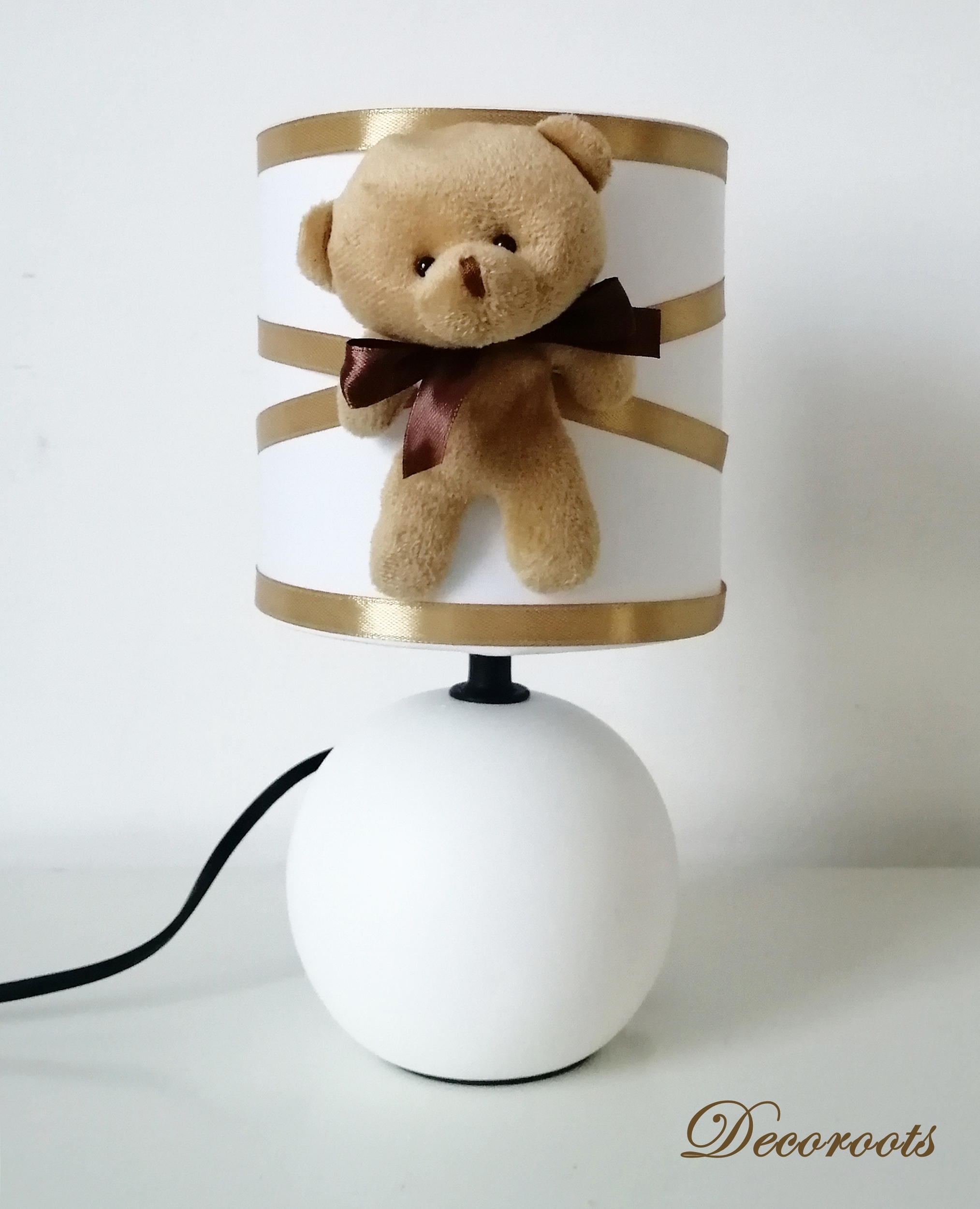lampe-chevet-enfant-bebe-ours-beige-chocolat-noisette-mixte-peluche-decoration-luminaire