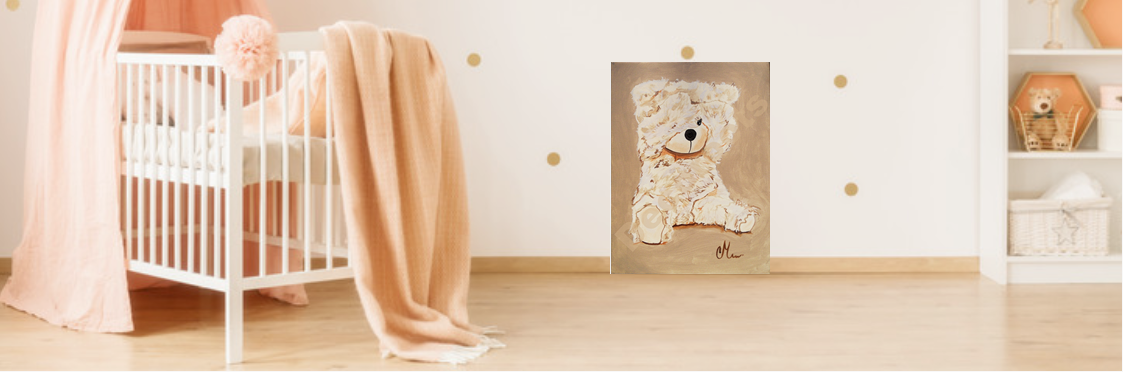 chambre bebe decoration tableau luminaire lampe montgolfiere