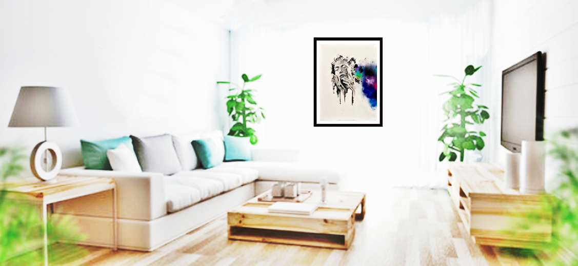 affiche reproduction dust artiste peintre