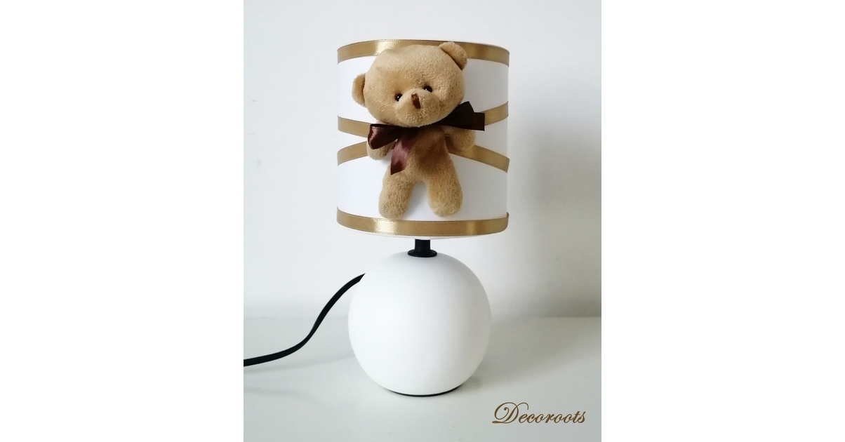 Lampe bébé ours Décoration chambre enfant bébé