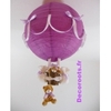 lampe montgolfière violet