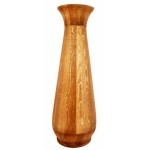 vase décoratif en bois style ethnique afrique dos