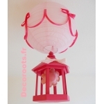 lampe suspension fleur fille