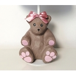 lampe-chevet-enfant-bebe-ours-taupe-rose-pastel-vieux-rose-forme-ours-cadeau-naissance