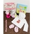 coffret naissance fille tableau personnalisable poupée ours lapin vache