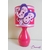 lampe de chevet enfant bébé fille papillon fuschia violet