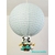 lampe montgolfière enfant bébé garçon panda bleu turquoise pastel