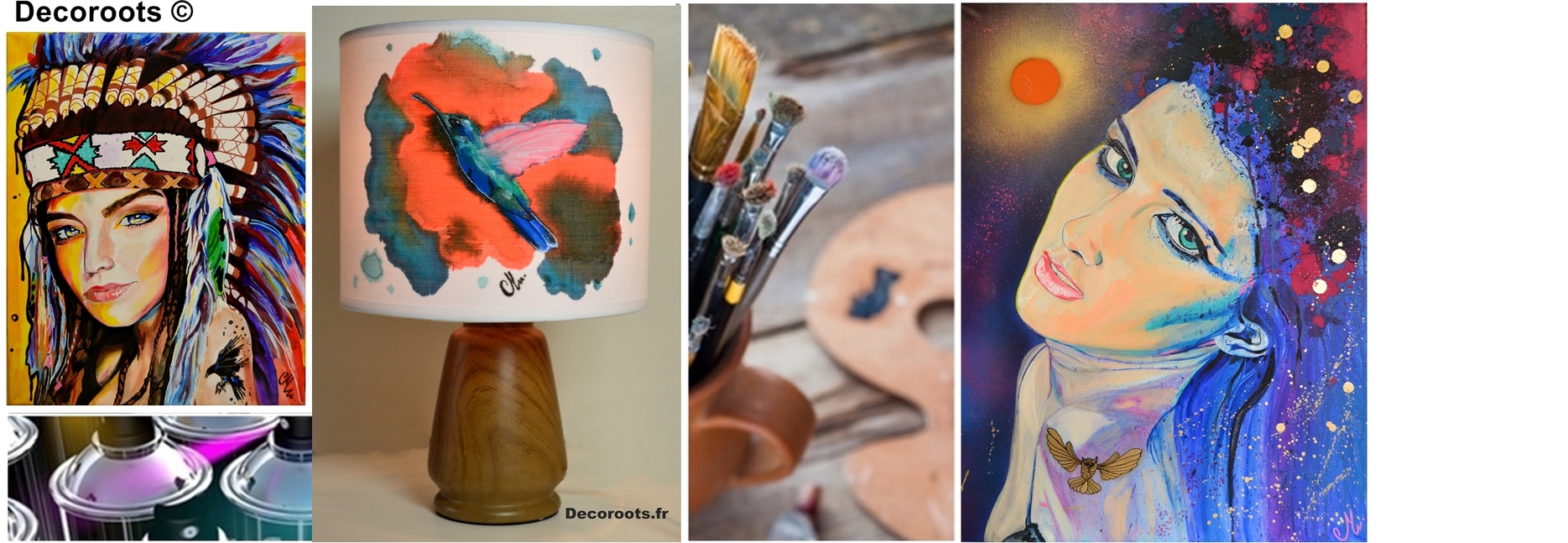 tableau art design contemporain artiste deco