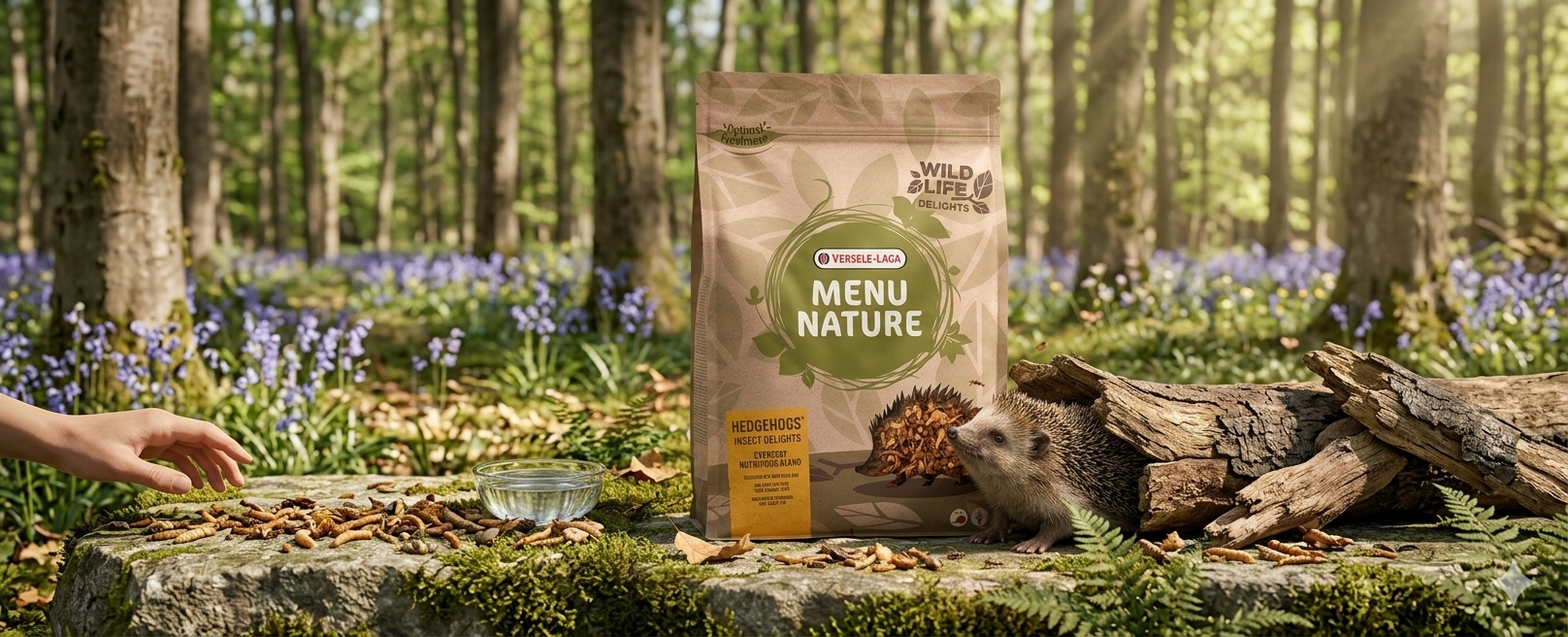 Hérisson Menu Nature