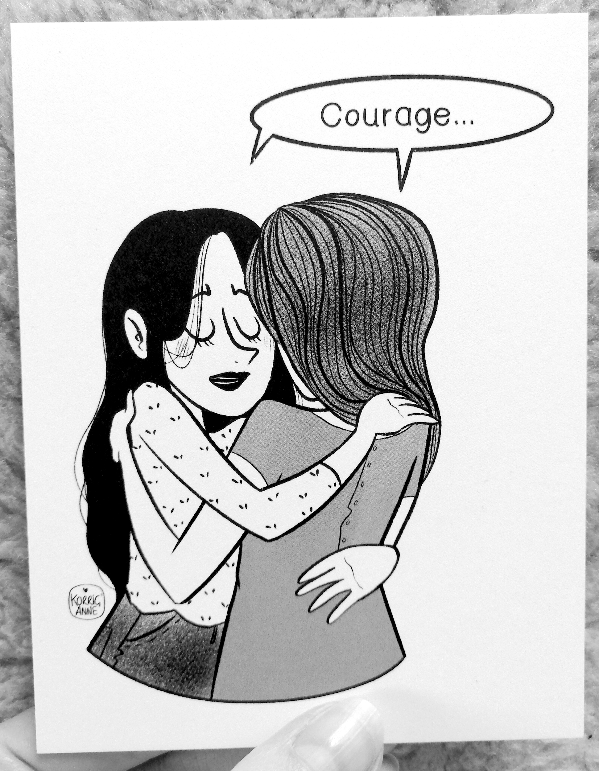 Carte Courage - édition limitée