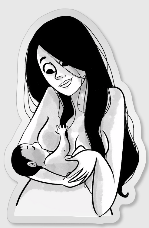 sticker allaitement