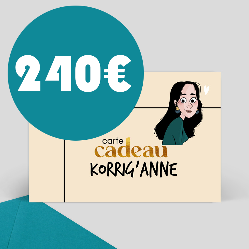 carte cadeau 240euros
