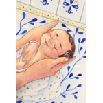 Aquarelle bain enveloppé 4