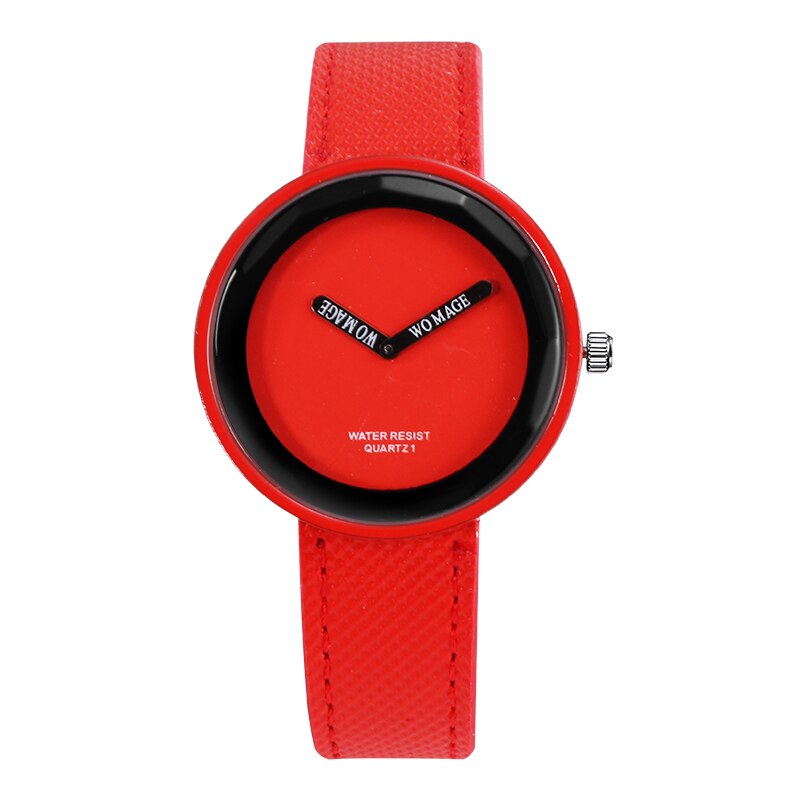 Montre Femme Tendance Vintage Rouge Bijoux Femmes Montres Colsha Avenue