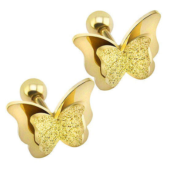2019-nouveau-papillon-boucles-d-oreilles-couleur-or-Rose-en-acier-inoxydable-boucles-d-oreilles-pour