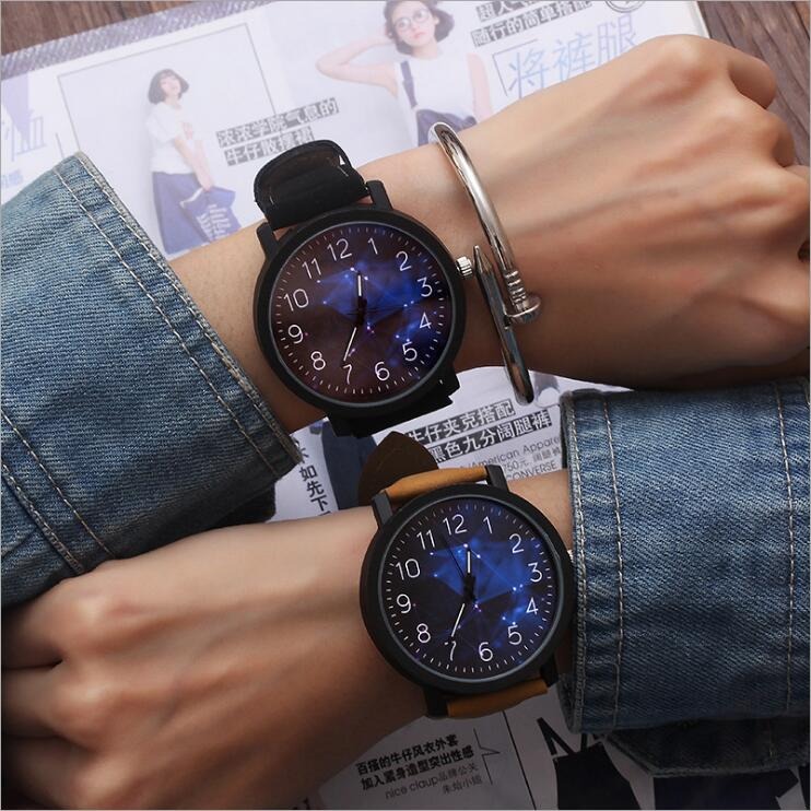 Montre femme Grand Cadran La New Yorkaise Brown Number