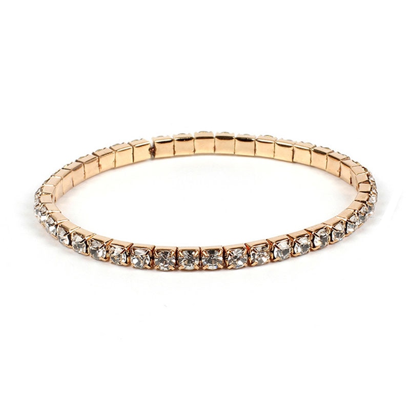 L003-CZ-Bracelet-en-cristal-Bracelet-extensible-Bling-simple-rang-e-strass-bracelets-pour-femme-lasticit