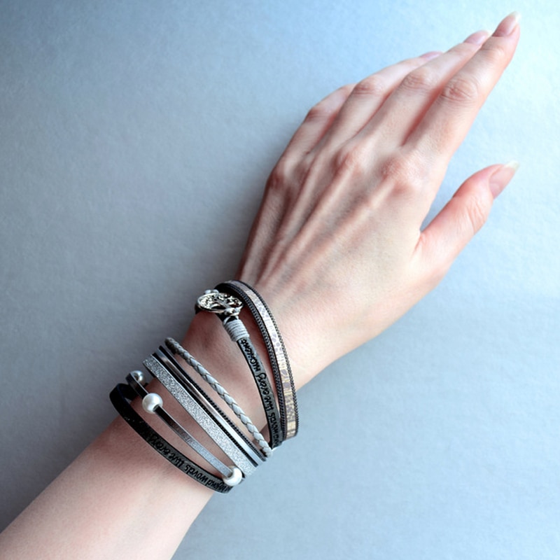 ALLYES-Cuir-bracelets-pour-femme-2019-Mode-Arbre-de-Vie-Dames-Boh-me-Multicouche-Large-Bracelet