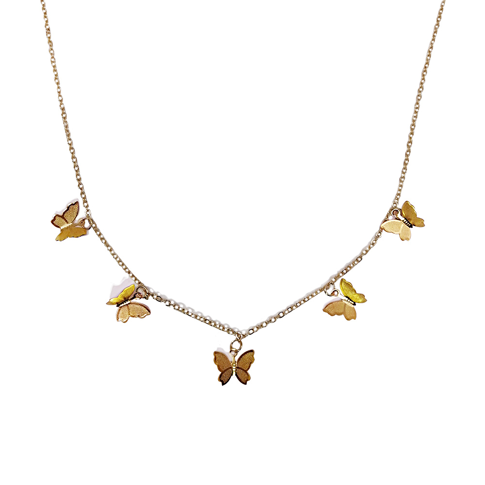 2020-Boho-papillon-Collier-ras-du-cou-pour-femmes-filles-simple-cha-ne-toile-pendentif-Kolye