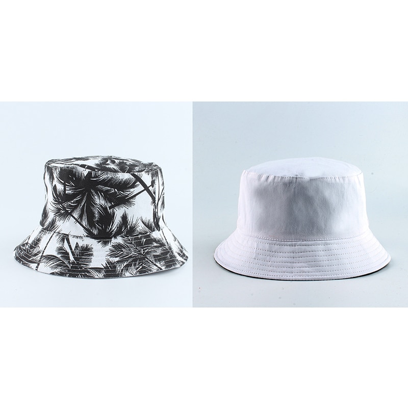 Panama-chapeau-Bob-p-che-hommes-femmes-chapeau-seau-d-t-r-versible-cocotier-chapeau-imprim
