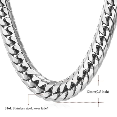 Colliers-cubains-pour-hommes-Miami-cha-ne-en-or-bijoux-Hip-Hop-longues-cha-nes-en