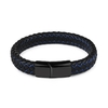 Jiayiqi-nouveaux-hommes-bijoux-Punk-noir-bleu-tress-Bracelet-en-cuir-pour-hommes-en-acier-inoxydable