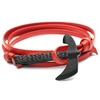 Bracelet Viking Hache MIDGARD rouge