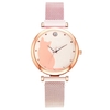 5-pi-ces-ensemble-femmes-montres-or-Rose-Bracelet-ensemble-motif-chat-noir-aimant-montre-dames